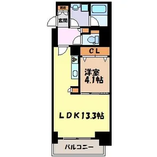 プレサンス広小路通葵【14階】の間取り