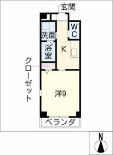 PAPER MOON【3階】の間取り