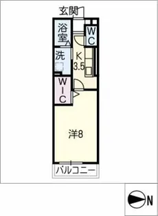 ST Coda【1階】の間取り
