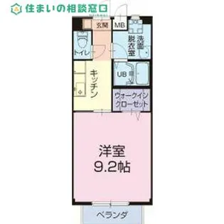 愛知県岡崎市国正町字西浦【アパート】の間取り