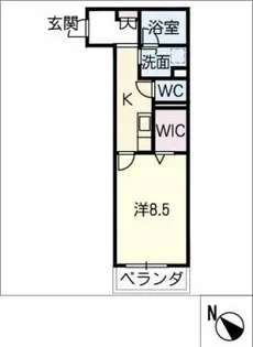エクラージュ【2階】の間取り