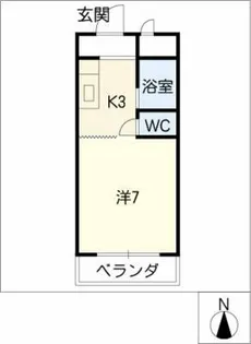 メゾン大進【2階】の間取り