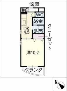 PASION【3階】の間取り