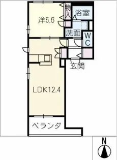 Scolecite【2階】の間取り