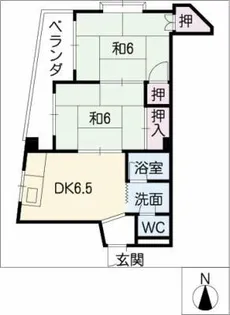 桜井ハイツ【3階】の間取り
