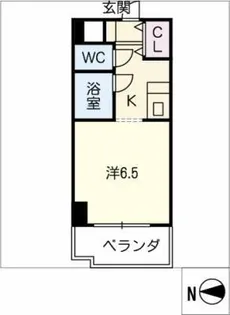 カーサ アクティス【8階】の間取り