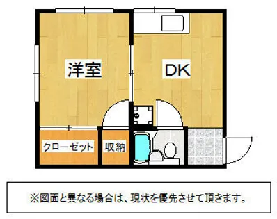 井口ビル【3階】の間取り