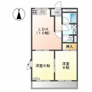 ロイヤルウィング【2階】の間取り
