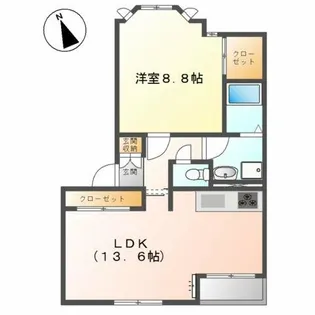 ピュア・コートⅡ【1階】の間取り