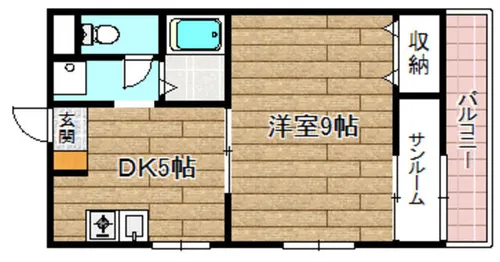 エトワール11A【303号室】の間取り