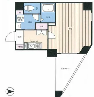 ウィンベル同心1丁目【4階】の間取り