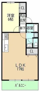 ボナール木村【2階】の間取り