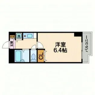 YKハイツ西明石【4階】の間取り