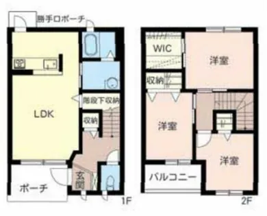 シャーメゾン英賀保【1階】の間取り