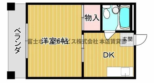 シルバーハイツ【403号室】の間取り