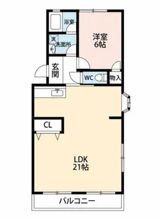 東栄サンハイツ【401号室】の間取り