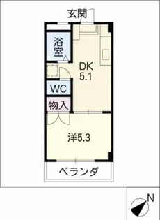 アーバンポイント吹上【3階】の間取り