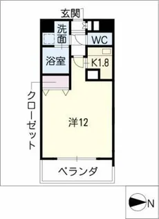 ハルモニア【7階】の間取り