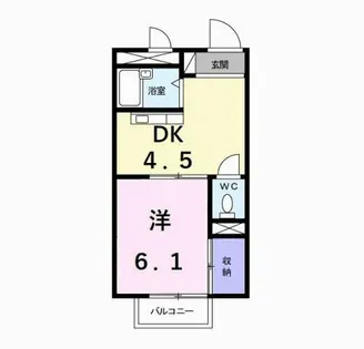 パークプレイス【2階】の間取り