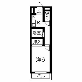 アーバンクレスト【3階】の間取り