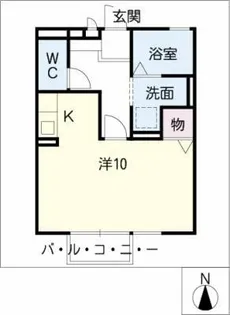 アスペンリーフ【2階】の間取り