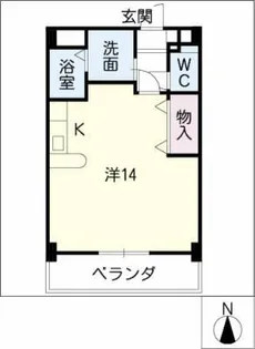 yarakuⅢ【5階】の間取り