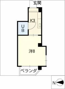 レジデンス小碓【2階】の間取り