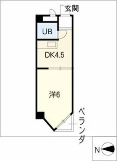 レジデンス小碓【2階】の間取り
