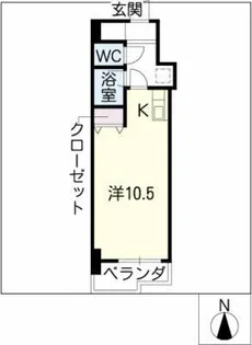 第1藤が丘マンション【3階】の間取り