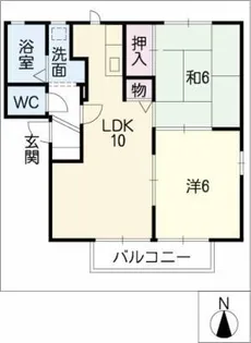 グレイス弥富【2階】の間取り