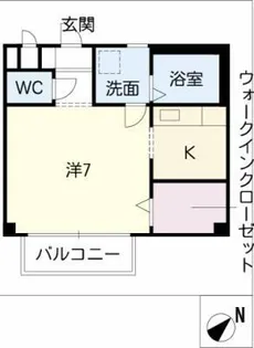 サープラス井内【2階】の間取り