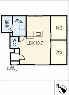 ノホ【1階】の間取り