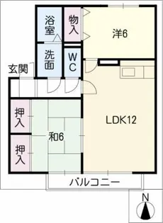 グランシャリオ【1階】の間取り