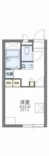 レオパレスイーグル壱番館【2階】の間取り