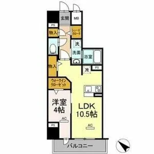 グランアビタシオンノリタケ【6階】の間取り