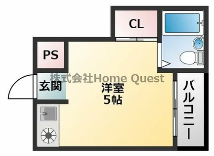 ストリートハウス【2階】の間取り
