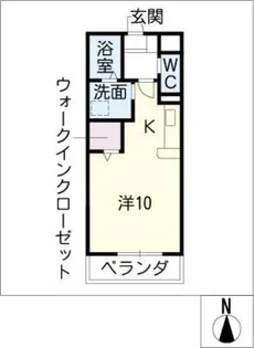 エスプラネード East棟【1階】の間取り