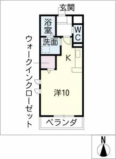 エスプラネード East棟【1階】の間取り