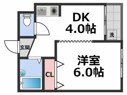 ミレ21【6階】の間取り