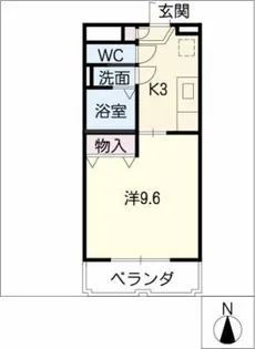 グランドソレーユ【1階】の間取り