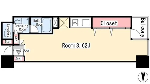 グラン・アベニュー 栄【5階】の間取り
