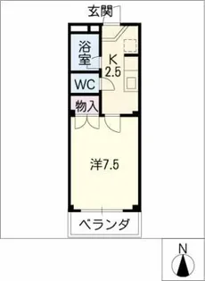 エテルノ戸田【1階】の間取り