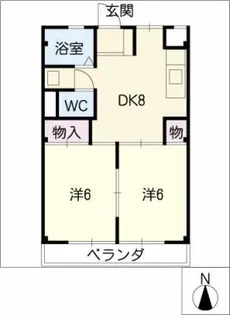マンションオザキ【3階】の間取り