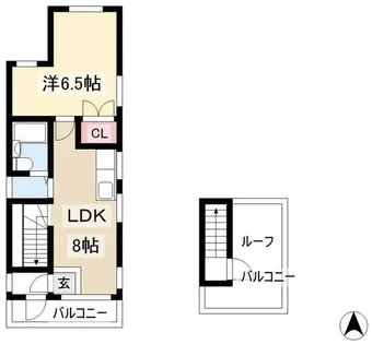 イトウビル【3F号室】の間取り