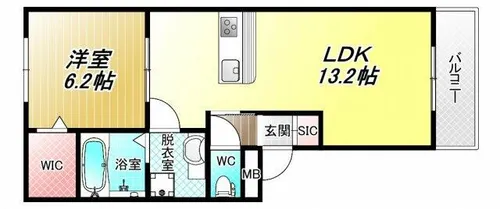 ルミエール【3階】の間取り