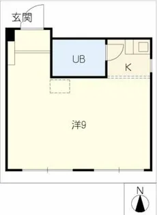 ジュネス54【3階】の間取り