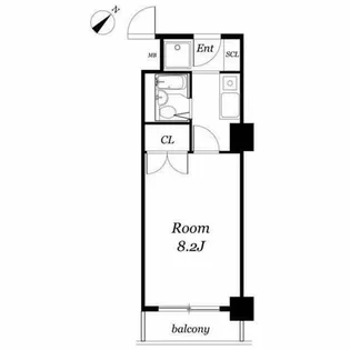 カーサノア八事【2階】の間取り