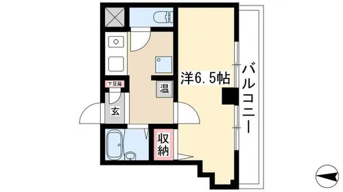 アーバンポイント川名本町【1階】の間取り