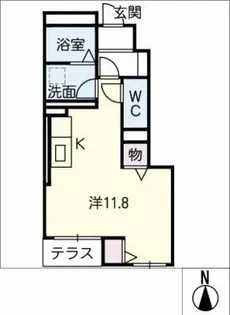 ラピュタ【1階】の間取り
