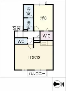 セジュール藤塚【1階】の間取り